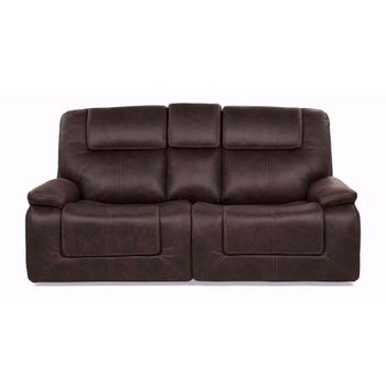 Walnut Power Headrest Loveseat