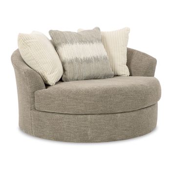 Creswell Oversized Swivel Chair