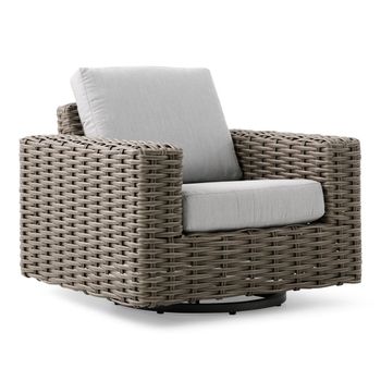 Mia Swivel Glider Club Chair