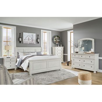 Robbinsdale Queen Sleigh Bedroom Set