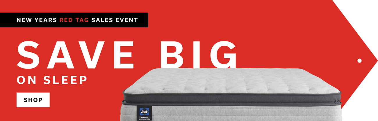 New Years Red Tag Sale | Save Big On Brand Name Sleep | Shop