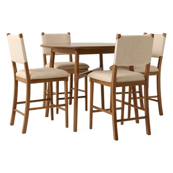 Oslo 5pc Counter Dining Set